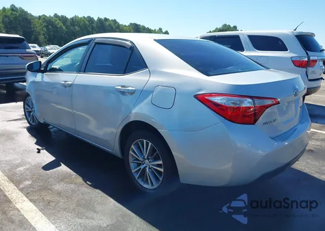 2015 Toyota Corolla Le Plus из США, поврежденный, VIN 2T1BURHE8FC281447